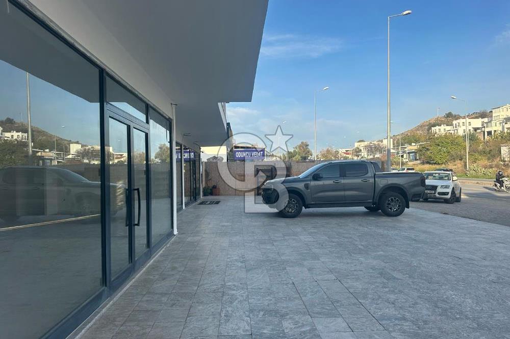 Bodrum Yalıkavak-Gündoğan Yolunda Yüksek Tabela Değerli Kiralık Dükkan