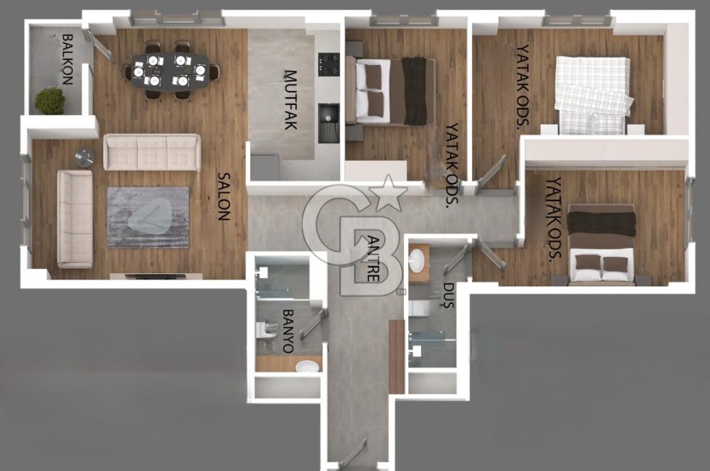 KURTKÖY METRO HAVAALANI HASTANE YAKINI 7.KAT 3+1 EBEVEYNLİ DAİRE