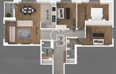 KURTKÖY METROSU HAVAALANI VE HASTANE YAKINI 3+1 EBEVEYNLİ DAİRE