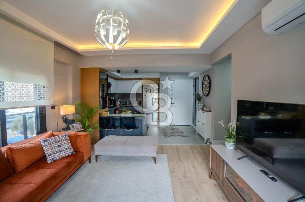 ÇİĞLİ BALATÇIK AZEL DELUXE SİTESİ'NDE HAVUZ CEPHELİ LÜKS SATILIK 2+1 DAİRE