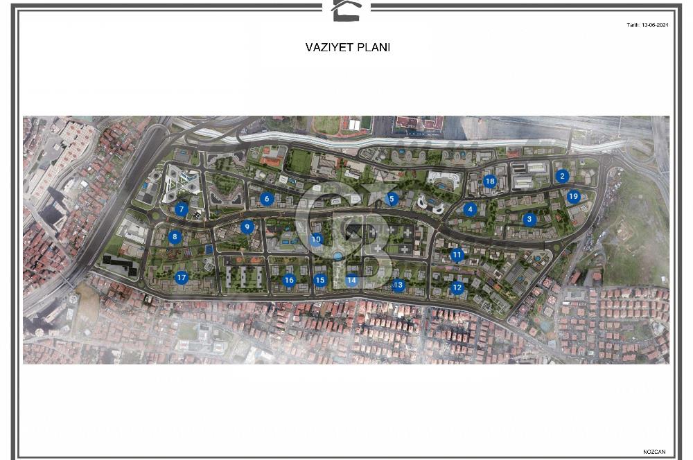 CB MARS'TAN 12.ADA MANDIRA CADDESİ'NDE 3+1 TERASLI HOME OFFICE
