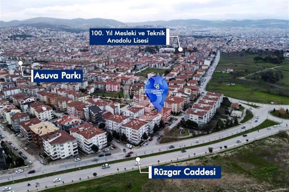 CB EAGLE'Dan BAHÇELİEVLER MAH. 3 +1 140m²  DAİRE