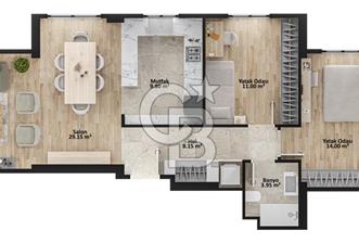 FENERYOLU YAZICIBAŞI SOKAK'TA SATILIK 2+1 DAİRE - 3 - 324332