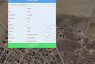 Ayaş Hacı Recepte Villa Hayaliniz İçin 587 m² Satılık Parsel - 1 - 324429