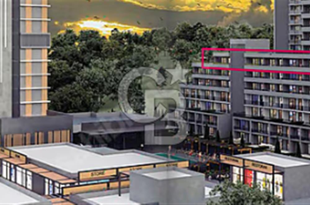 BOSS SARAY Satılık 1+1 Ofis 47 m² Ön Cephe Havuz Manzaralı