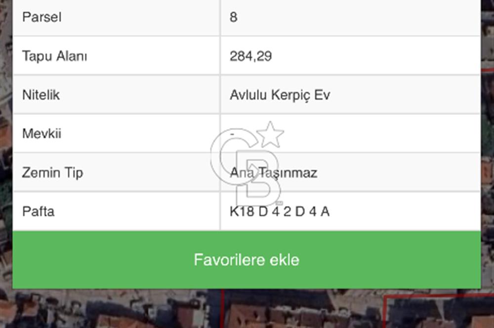 MENEMEN GAYBİ MAHALLESİNDE SATILIK ARSA