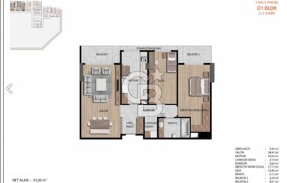 BAŞAKŞEHİR AYAZMA EMLAK KONUTLARINDA SATILIK 2+1 DAİRE