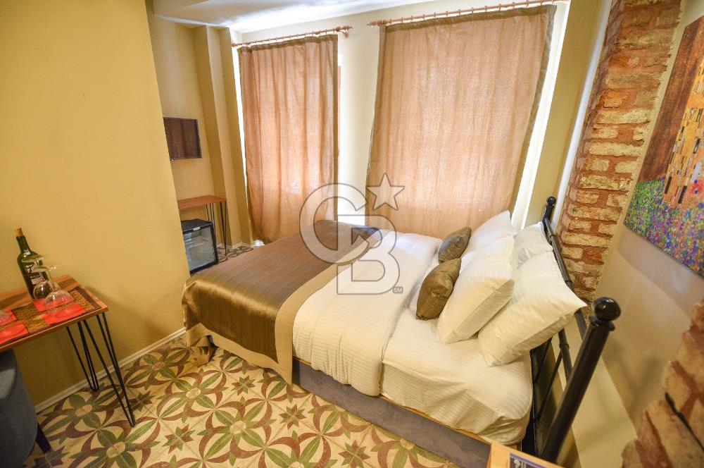GALATA KULESİ YAKINI ORJİNAL ATEŞ TUĞLA KİRALIK HOME OFİS
