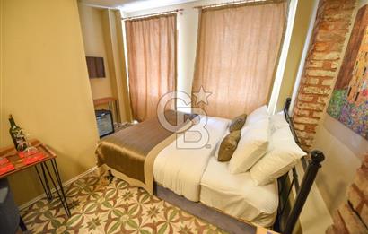 GALATA KULESİ YAKINI ORJİNAL ATEŞ TUĞLA KİRALIK HOME OFİS