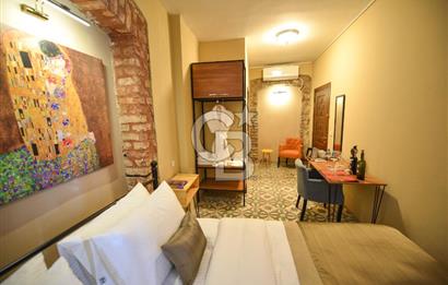 GALATA KULESİ YAKINI ORJİNAL ATEŞ TUĞLA KİRALIK HOME OFİS