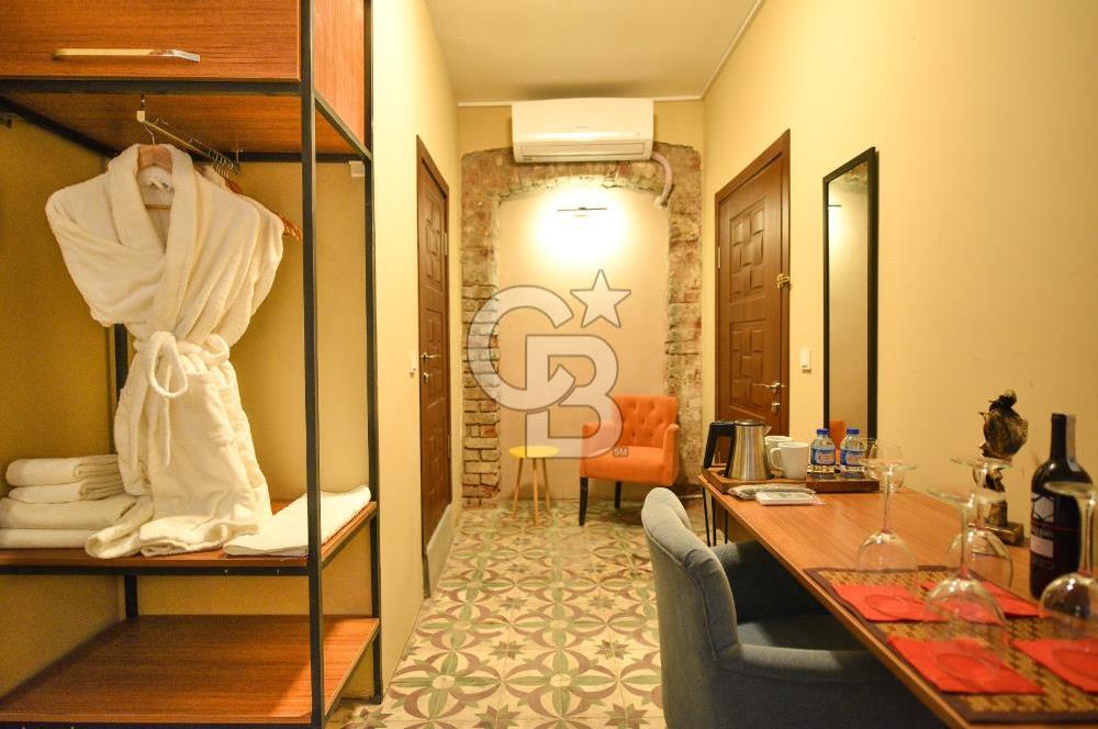 GALATA KULESİ YAKINI ORJİNAL ATEŞ TUĞLA KİRALIK HOME OFİS