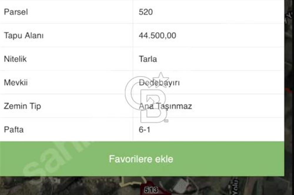 CB BLACK'TEN AKÇAKOYUN TOKİ'NİN YANINDA EMSALSİZ ARAZİ