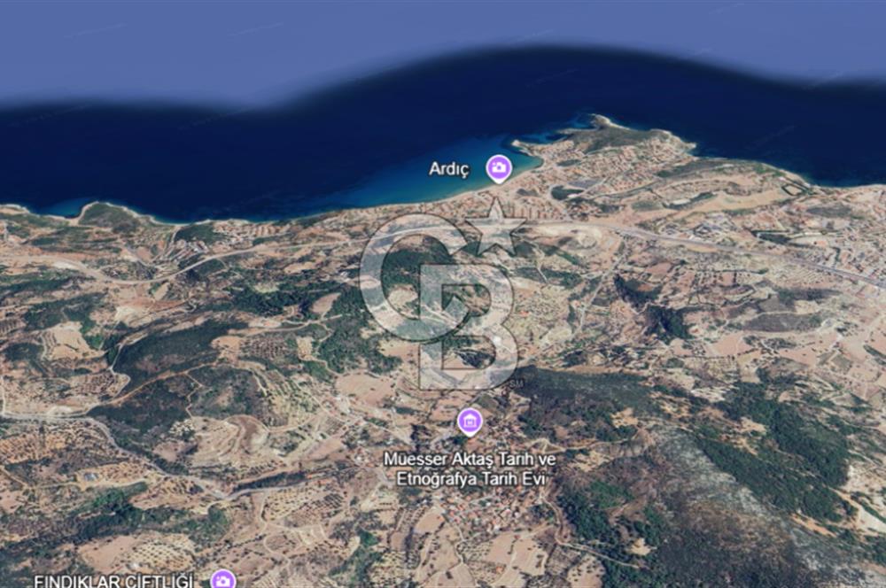 Panoramik Manzaralı | Mordoğan’da 1/1000’lik Planda Olan Tarla