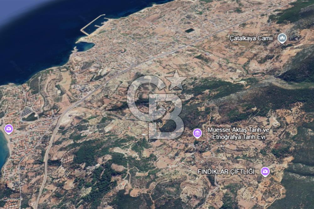 Panoramik Manzaralı | Mordoğan’da 1/1000’lik Planda Olan Tarla