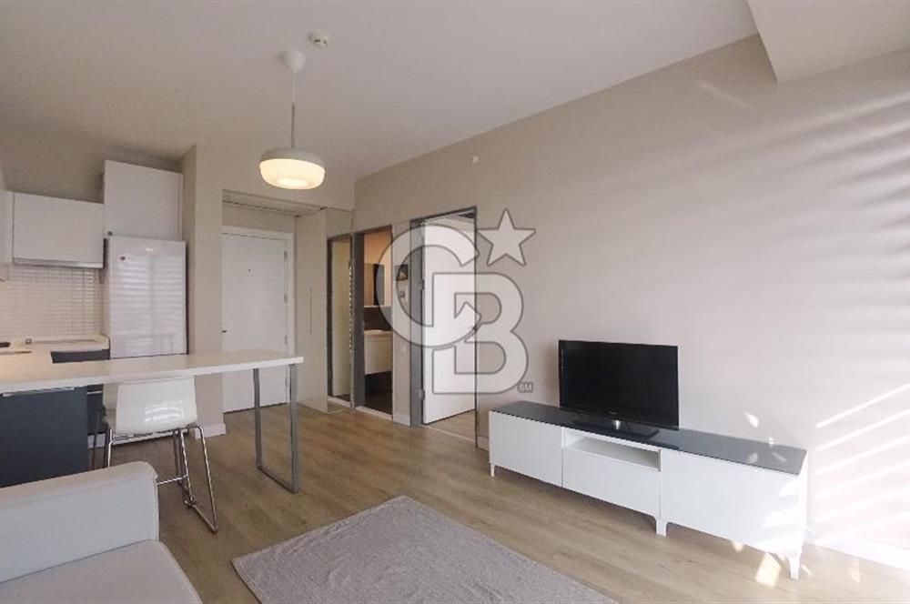 İzmir Ontan Bayraklı Sitesi Eşyalı Kiralık 1+1 50 m² Daire
