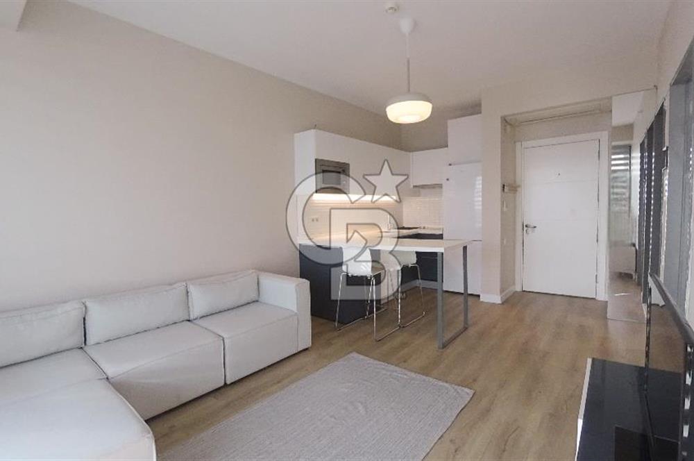 İzmir Ontan Bayraklı Sitesi Eşyalı Kiralık 1+1 50 m² Daire