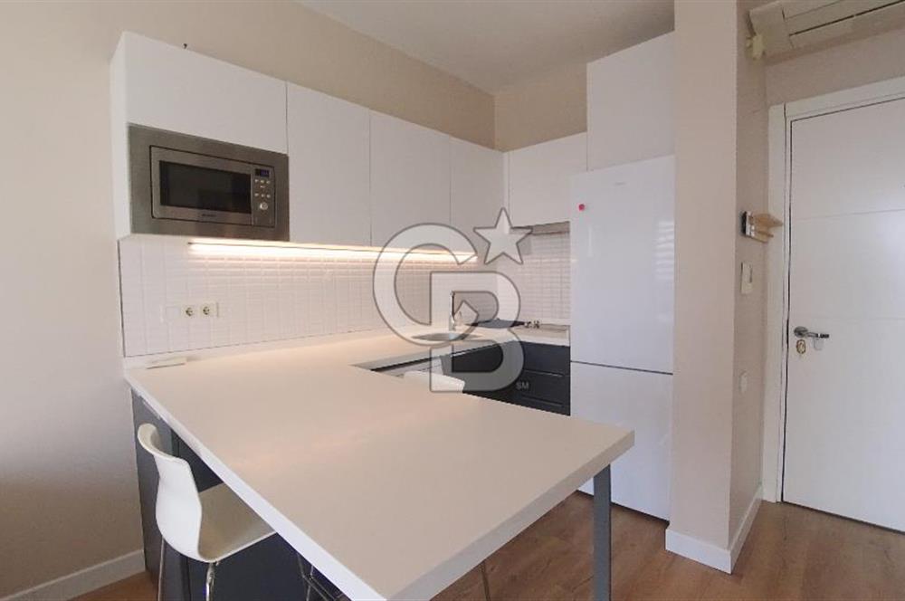 İzmir Ontan Bayraklı Sitesi Eşyalı Kiralık 1+1 50 m² Daire