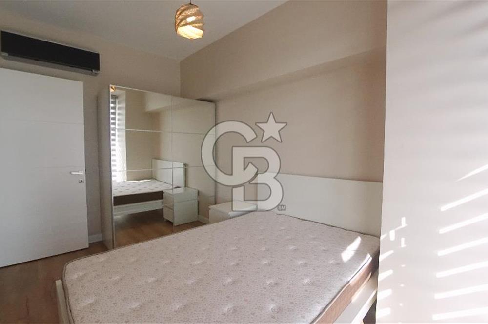 İzmir Ontan Bayraklı Sitesi Eşyalı Kiralık 1+1 50 m² Daire