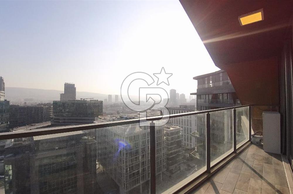 İzmir Ontan Bayraklı Sitesi Eşyalı Kiralık 1+1 50 m² Daire