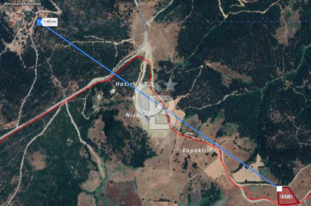 Balıkesir Savaştepe Yola Cepheli Tek Tapu 5.980 m² Satılık Tarla