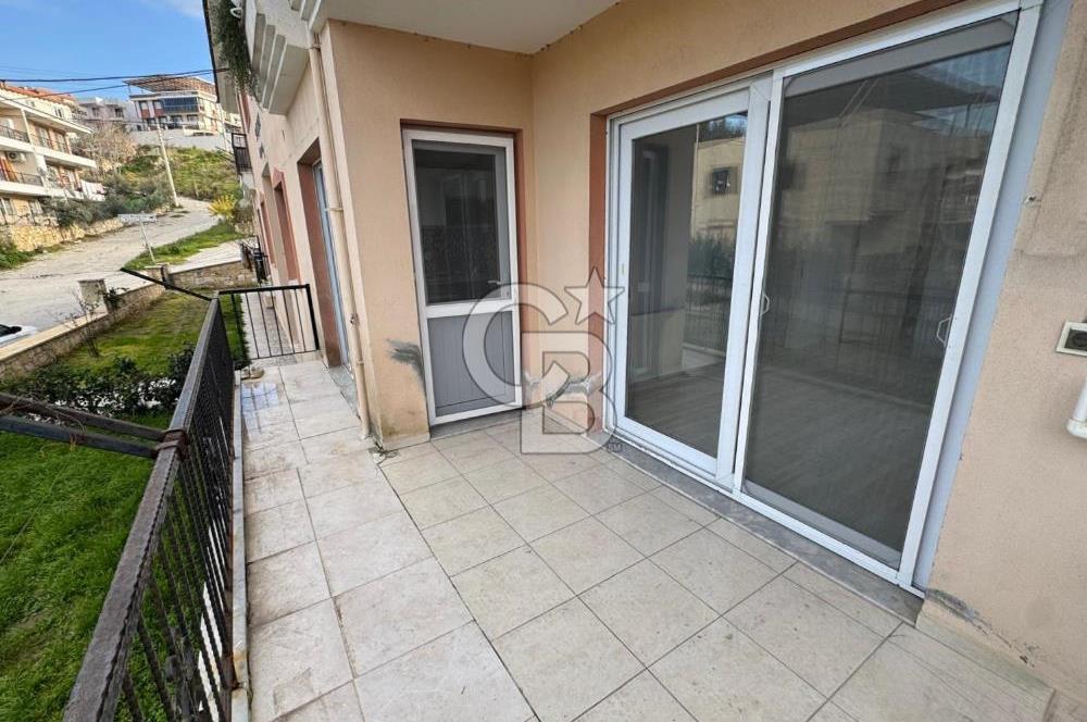 Foça Bağarası Kazım Dirik Mah. Kiralık 3+1 Bahçe Katı Daire
