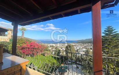 TORBA'DA DENİZ VE DOĞA MANZARALI EŞYALI DUBLEKS KİRALIK