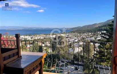 TORBA'DA DENİZ VE DOĞA MANZARALI EŞYALI DUBLEKS KİRALIK