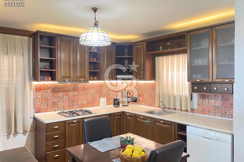 TORBA'DA DENİZ VE DOĞA MANZARALI EŞYALI DUBLEKS KİRALIK