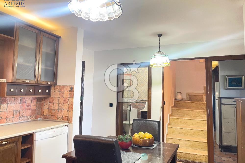 TORBA'DA DENİZ VE DOĞA MANZARALI EŞYALI DUBLEKS KİRALIK