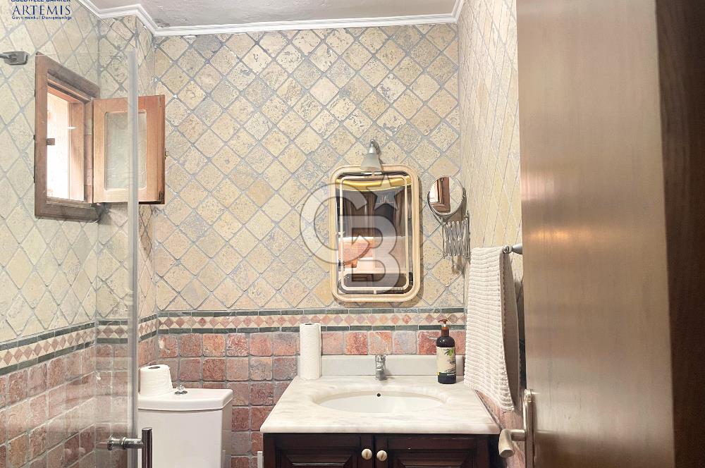 TORBA'DA DENİZ VE DOĞA MANZARALI EŞYALI DUBLEKS KİRALIK