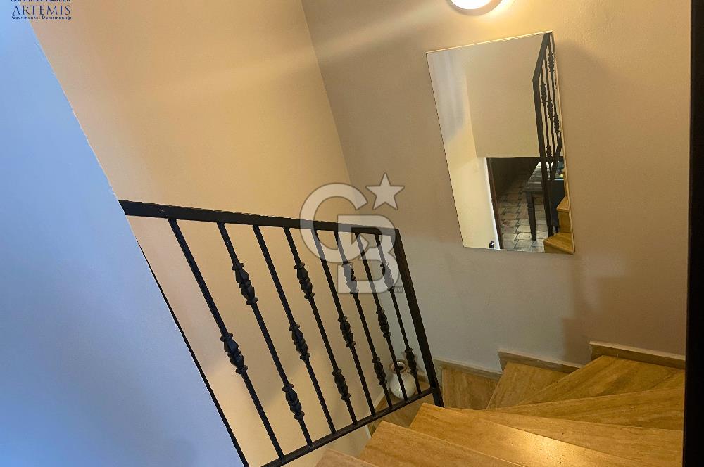 TORBA'DA DENİZ VE DOĞA MANZARALI EŞYALI DUBLEKS KİRALIK