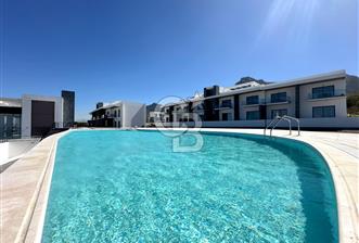 Girne Karaoğlanoğlu Havuzlu Sitede Full Eşyalı Deniz Manzaralı 1+1 Kiralık Daireler - 5 - 325052