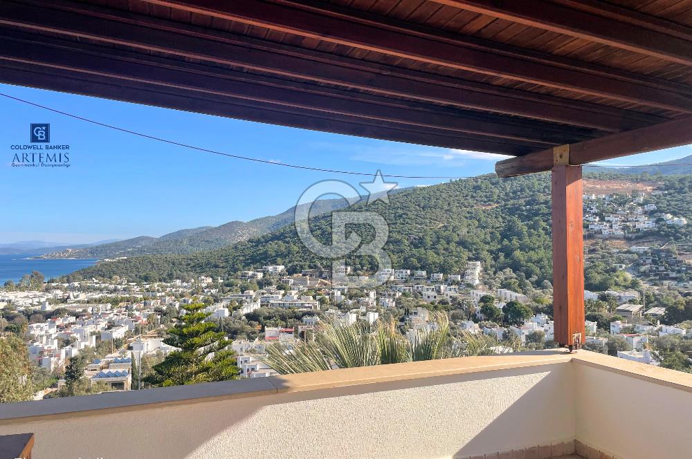 TORBA'DA DENİZ VE DOĞA MANZARALI EŞYALI DUBLEKS KİRALIK