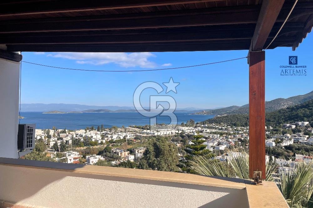 TORBA'DA DENİZ VE DOĞA MANZARALI EŞYALI DUBLEKS KİRALIK