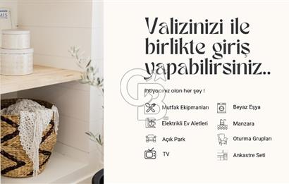 TORBA'DA DENİZ VE DOĞA MANZARALI EŞYALI DUBLEKS KİRALIK