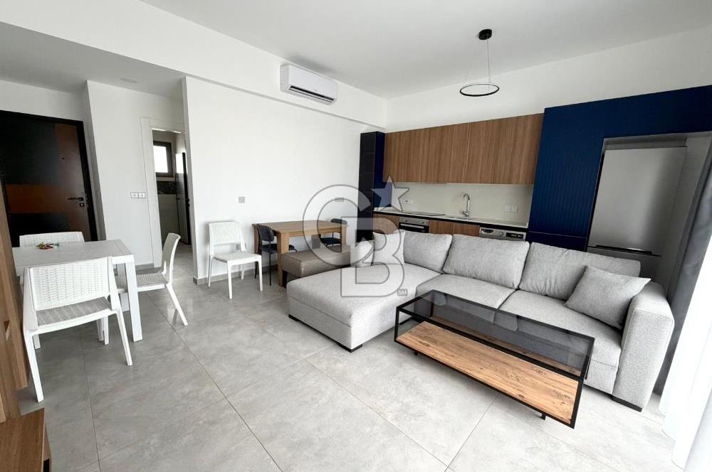 Girne Karaoğlanoğlu Havuzlu Sitede Full Eşyalı Deniz Manzaralı 1+1 Kiralık Daireler