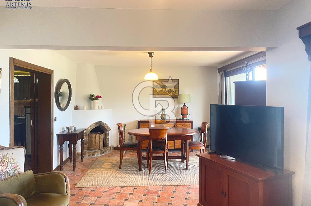 TORBA'DA DENİZ VE DOĞA MANZARALI EŞYALI DUBLEKS KİRALIK