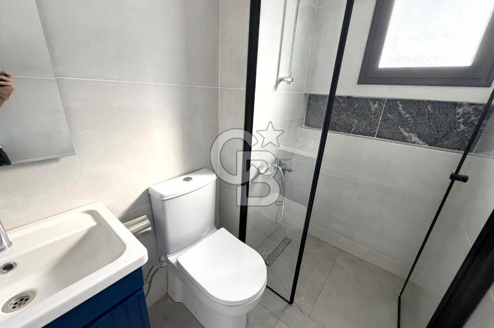 Girne Karaoğlanoğlu Havuzlu Sitede Full Eşyalı Deniz Manzaralı 1+1 Bahçe Kullanımlı Kiralık Daireler