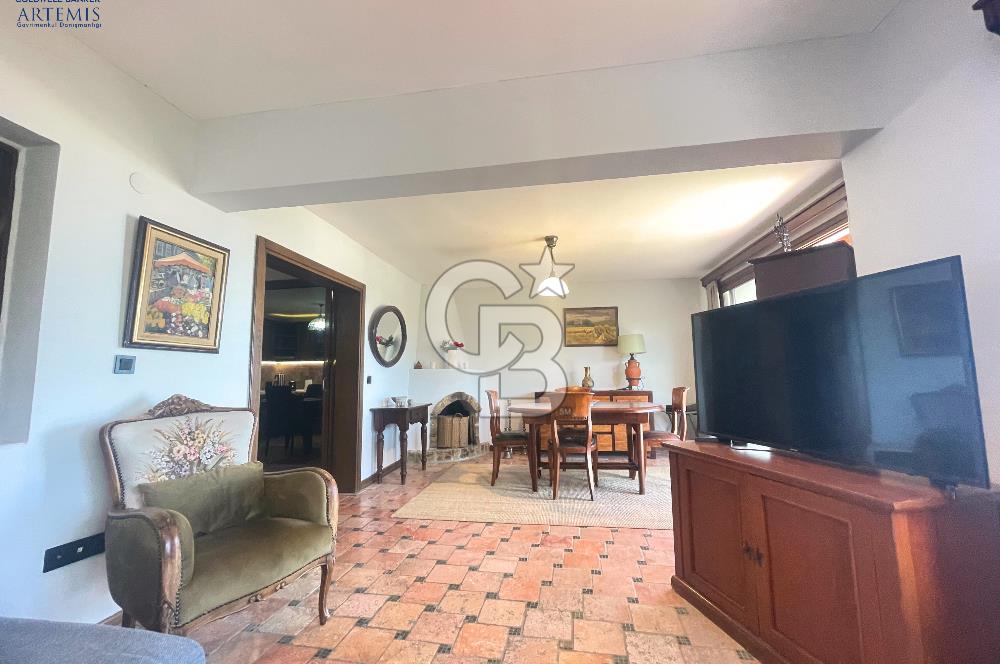 TORBA'DA DENİZ VE DOĞA MANZARALI EŞYALI DUBLEKS KİRALIK