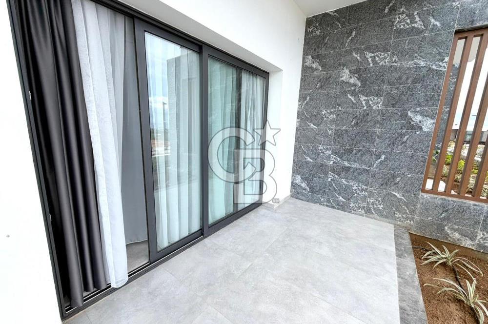 Girne Karaoğlanoğlu Havuzlu Sitede Full Eşyalı Deniz Manzaralı 1+1 Bahçe Kullanımlı Kiralık Daireler