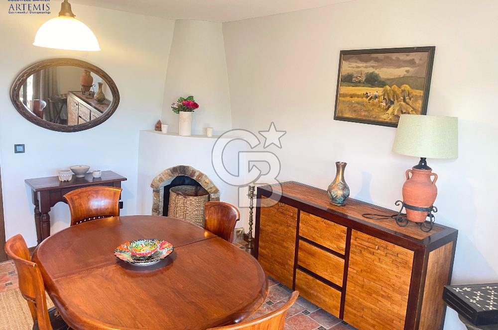 TORBA'DA DENİZ VE DOĞA MANZARALI EŞYALI DUBLEKS KİRALIK