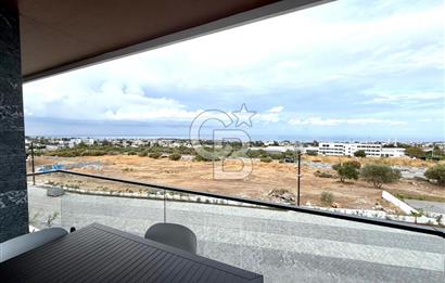 Girne Karaoğlanoğlu Havuzlu Sitede Full Eşyalı Deniz Manzaralı 1+1 Kiralık Daireler