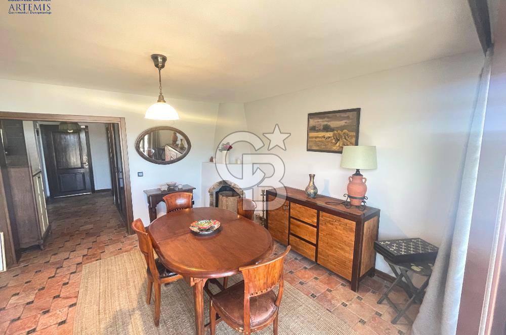 TORBA'DA DENİZ VE DOĞA MANZARALI EŞYALI DUBLEKS KİRALIK