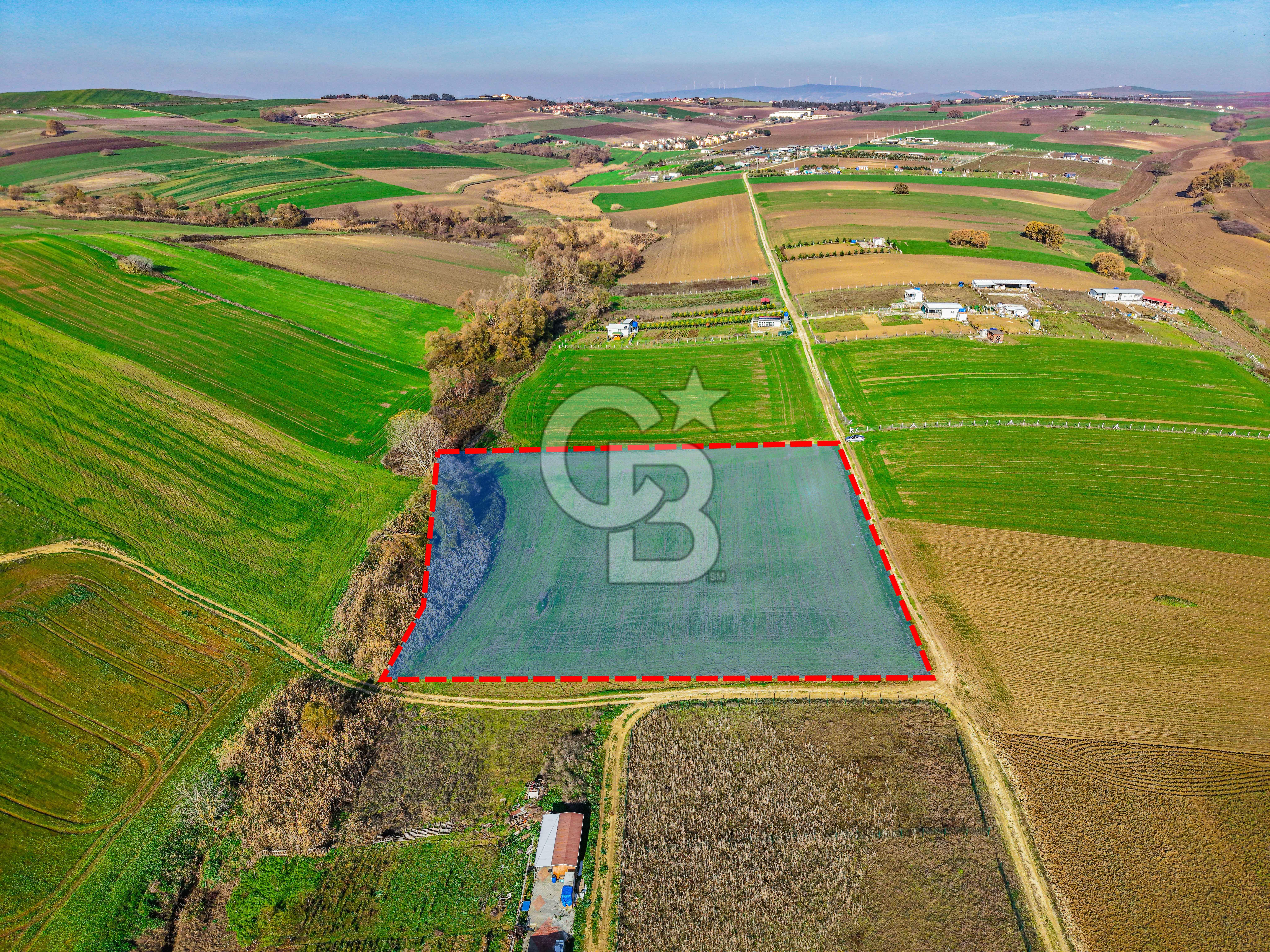 Çatalca Çakıl 9.352 m² Satılık Yatırım Arazisi