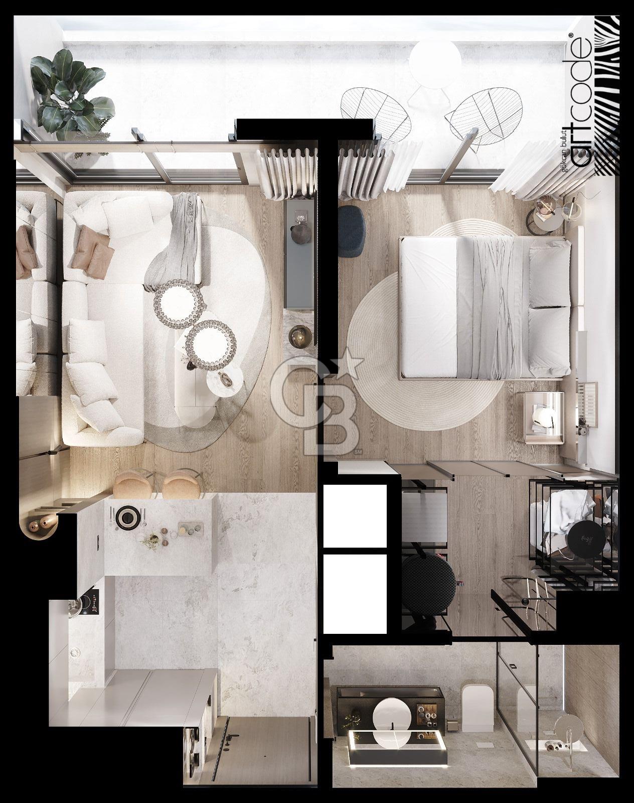 İNCEK'TE CAZİP FİYATLI 1+1 DAİRE YATIRIM FIRSATI D:29