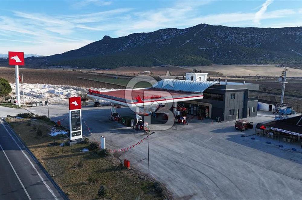 DENİZLİ BOZKURT ANKARA YOLU ÜZERİ SATILIK AKARYAKIT İSTASYONU
