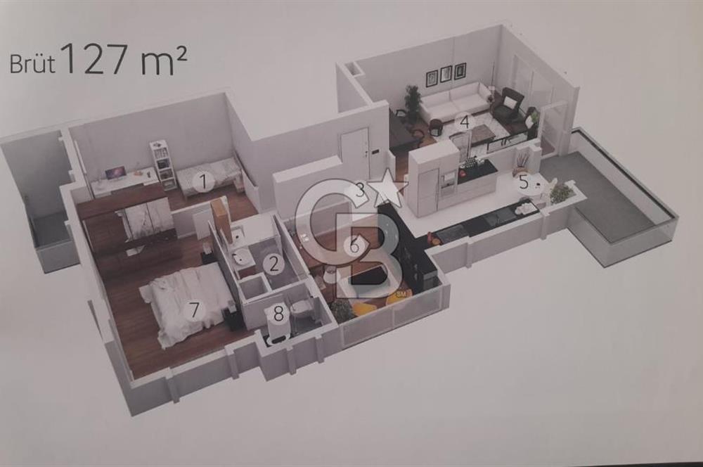 KOPUZPARK SİTESİ 3+1 SATILIK DAİRE