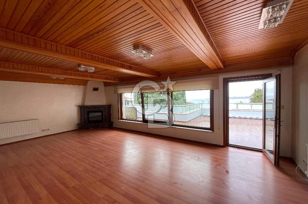 GÜRPINAR'DA VİLLA TADINDA PANORAMİK DENİZ MANZARALI KİRALIK 3+1