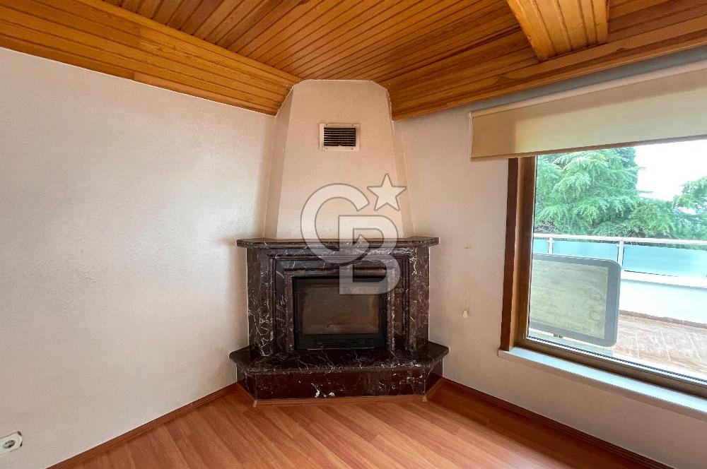 GÜRPINAR'DA VİLLA TADINDA PANORAMİK DENİZ MANZARALI KİRALIK 3+1