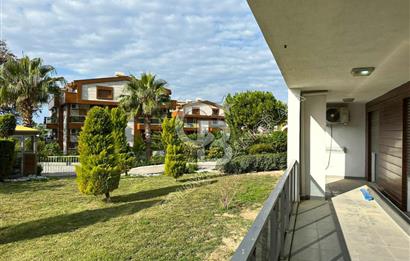 KUŞADASI MARİNA SATILIK 2+1 HAVUZLU DEV BALKONLU MÜSTAKİL TADINDA